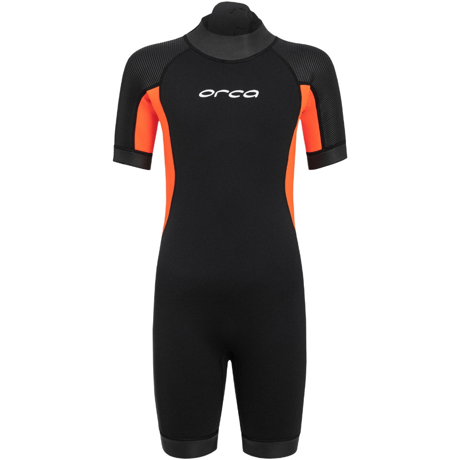 2026 Orca Junior Vitalis Shorty Swim Wetsuit NN9Y-BLK - Black